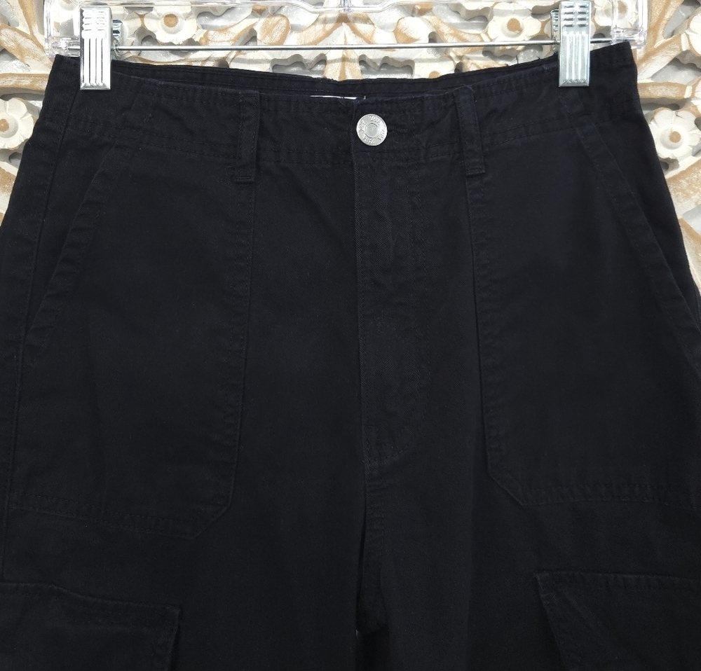 Zara Black Cargo Pants - Picture 6 of 10